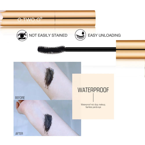3D waterproof lengthening mascara, black - photo 2